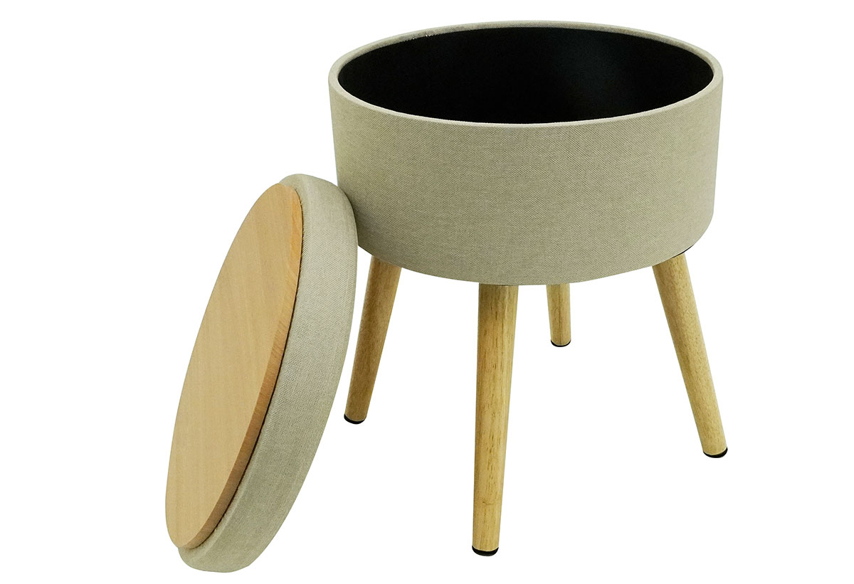 Σκαμπό Ozzy σε εσωτερικό χώρο.